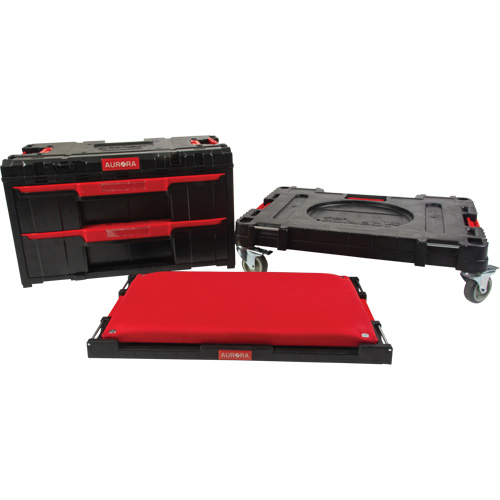 3-Piece Arx&reg; Dolly with Swivel Casters Set, 23-1/10" x 15" x 13-2/5", Black FMT Sales Ltd