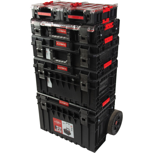 Ensemble de d&eacute;part roulant de coffres &agrave; outils Arx de 5 morceaux, 25-1/5" x 19" x 54-3/5", Noir FMT Sales Ltd