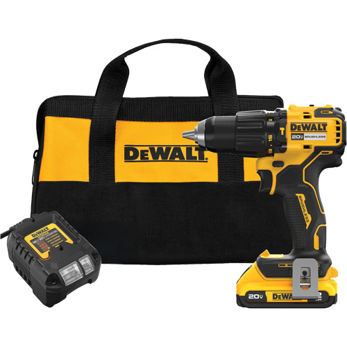 Ensemble de perceuse &agrave; chocs sans fil et sans balai MAX*, Lithium-ion, 20 V, Mandrin 1/2" FMT Sales Ltd