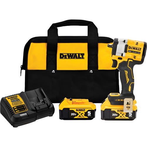 Ensemble de cl&eacute; &agrave; chocs compacte ATOMIC MAX* avec enclume &agrave; anneau ouvert, 20 V, Mandrin 3/8" FMT Sales Ltd