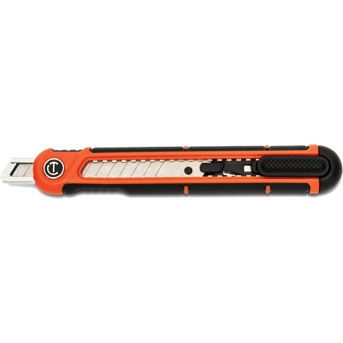 9mm Snap Off Blade Retractable Knife, Steel, Plastic Handle FMT Sales Ltd