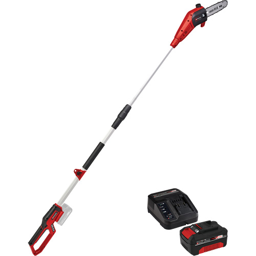 Scie &agrave; chaîne &agrave; perche sans fil avec batterie 4 Ah et ensemble de d&eacute;part de chargeur FMT Sales Ltd