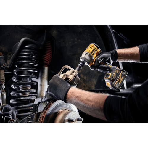 ATOMIC Cordless Impact Wrench with Detent Pin Anvil, 20 V, 1/2" Socket FMT Sales Ltd