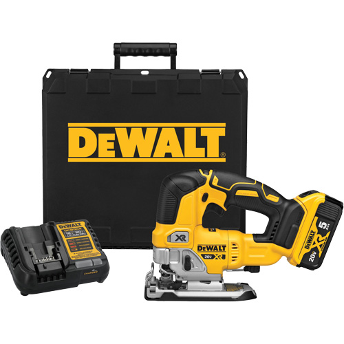 XR&reg; Cordless Jig Saw Kit, 20 V, Lithium-Ion, 3200 SPM, 1" Stroke Length FMT Sales Ltd