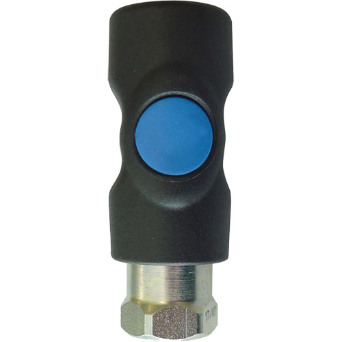 TOPQUIK S1 Industrial Quick Coupler, Polyester Composite/Stainless Steel, 1/4", Female NPT, 174 PSI FMT Sales Ltd