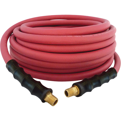 MAXPRO Rubber Hose, Air/Water, EPDM Rubber/Polyester, 3/8" dia. x 50', 300 psi, 1/4 NPT FMT Sales Ltd