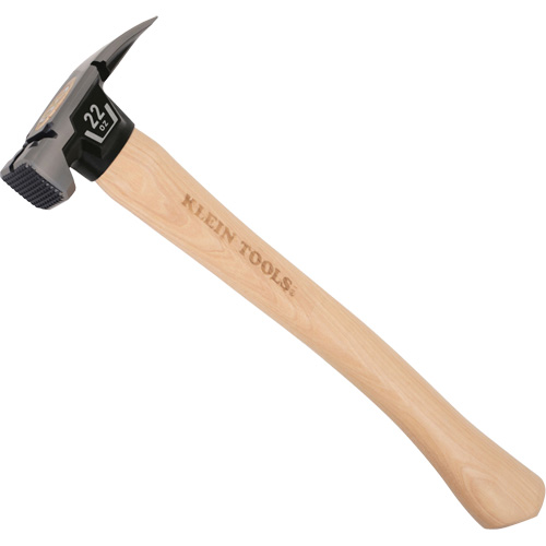 Marteau &agrave; panne fendue droite &agrave; face meul&eacute;e, 22 oz, Prise en Bois, 16-1/10" lo FMT Sales Ltd