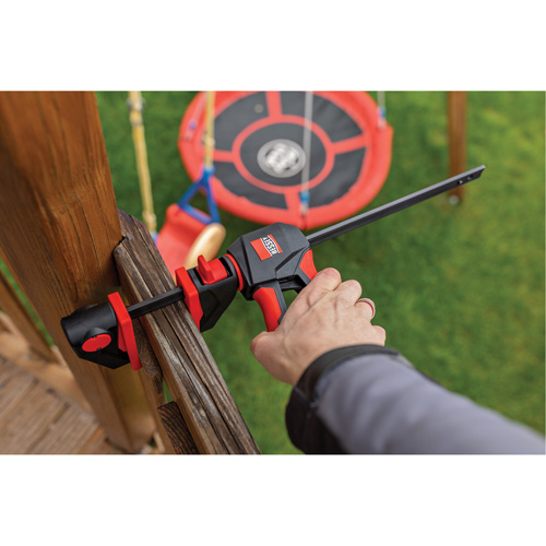 One-Hand Bar Trigger Clamps with 360° Rotating Handle Set, 12" (304.8 mm) FMT Sales Ltd