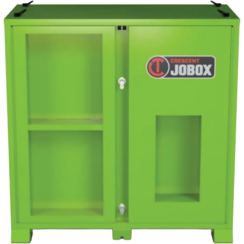 Armoire de rangement d'&eacute;PI sur place, Acier, Vert lime haute visibilit&eacute; FMT Sales Ltd