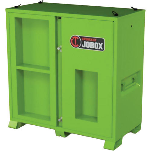 Armoire de rangement d'&eacute;PI sur place, Acier, Vert lime haute visibilit&eacute; FMT Sales Ltd