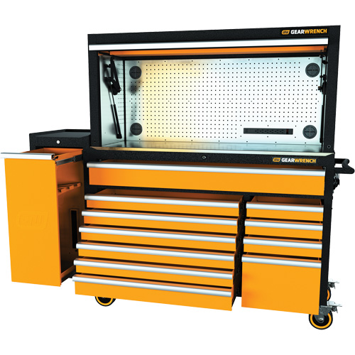 Jeu d'outils pour maître m&eacute;canicien MEGAMOD dans des plateaux en mousse modulaire de premi&egrave;re qualit&eacute; avec rangement pour les outils et l&eacute;quipement datelier, 1331 morcea FMT Sales Ltd
