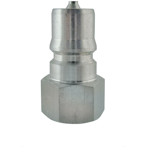 Hydraulic Quick Coupler - Plug, Stainless Steel, 1/4" Dia. FMT Sales Ltd