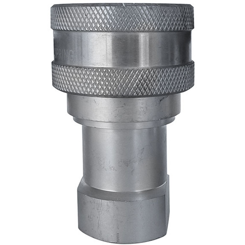 Hydraulic Quick Coupler - Stainless Steel Manual Coupler, Brass/Stainless Steel FMT Sales Ltd