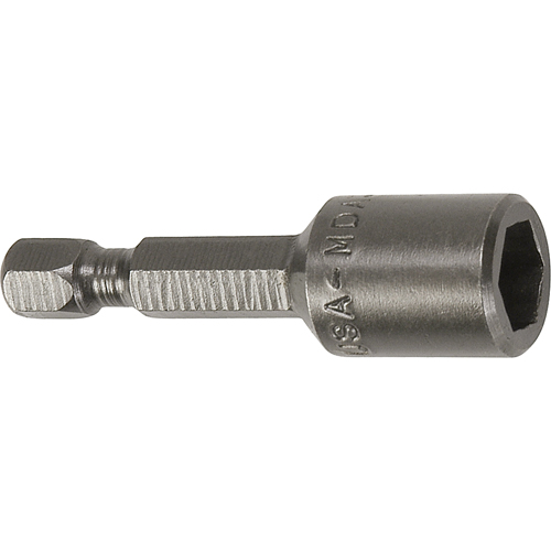 Tourne-&eacute;crou pour vis m&eacute;trique de feuille m&eacute;tallique, Embout 10 mm, Prise 1/4", 44,5 mm lo, Magn&eacute;tique FMT Sales Ltd