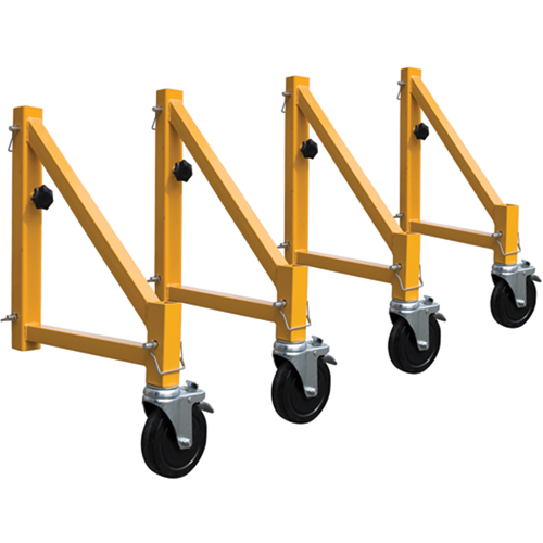 Mobile Work Scaffolding - Maxi Square Steel Scaffolding Accessories, Outrigger, 19-1/4" W x 24" H FMT Sales Ltd