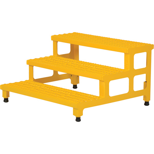 Plate-forme ajustable Step-Mate, 3 marche(s), 36-3/16" la x 33-7/8" lo x 22-1/4" h, Capacit&eacute; 500 lb FMT Sales Ltd