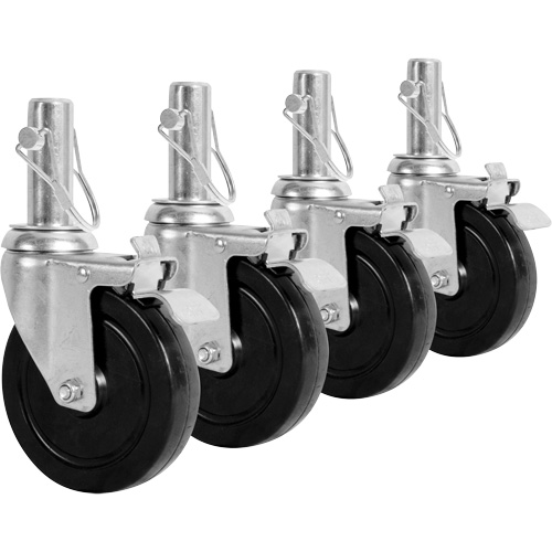 Jeu de roulettes pour &eacute;chafaudage FMT Sales Ltd