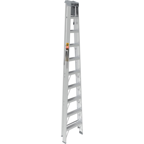 Step Ladder with Paint Tray, 10', Aluminum, 225 lbs. Capacity, Type 2 FMT Sales Ltd