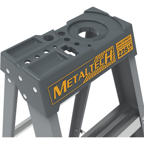 Step Ladder with Paint Tray, 6', Fibreglass, 225 lbs. Capacity, Type 2 FMT Sales Ltd