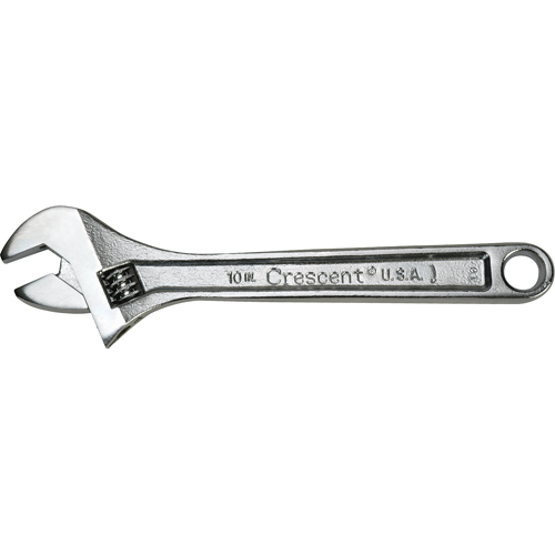 Crescent Adjustable Wrenches, 12" L, 1-1/2" Max Width, Chrome FMT Sales Ltd