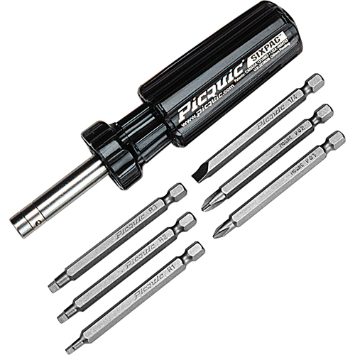 Sixpac Plus Multi-Bit Screwdrivers FMT Sales Ltd