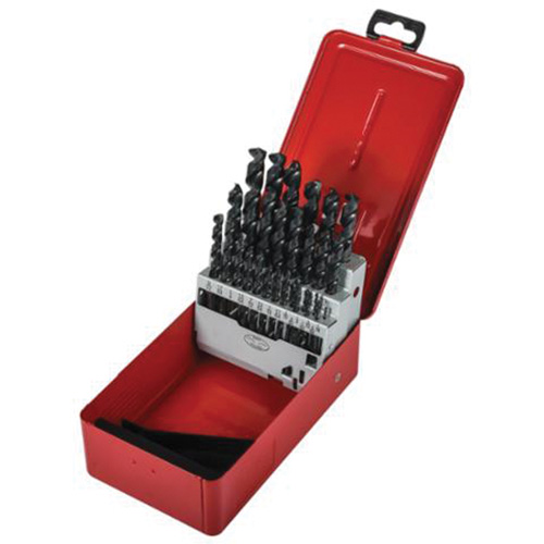 Jeu de forets courts, 29 morceaux, Acier rapide FMT Sales Ltd