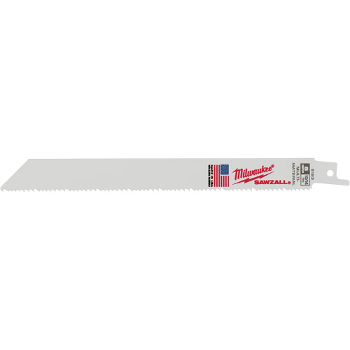 Sawzall&reg; Reciprocating Saw Blade, Bi-Metal, 10-14 TPI, 8" L x 5/8" W FMT Sales Ltd
