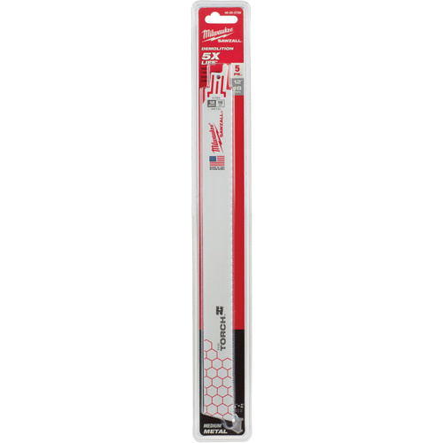 The Torch Sawzall&reg; Blade, Bi-Metal, 18 TPI, 12" L x 1" W FMT Sales Ltd