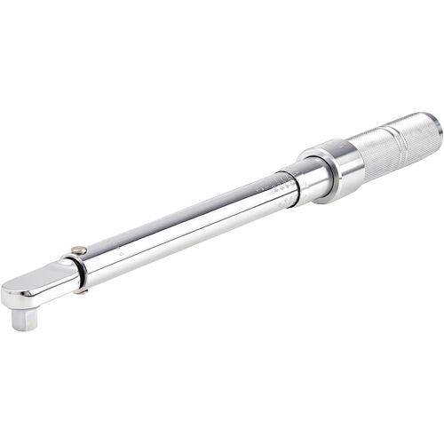 Fixed Head Micrometer Torque Wrench, Click, 3/8" Square Drive, 16-80 ft-lbs. FMT Sales Ltd