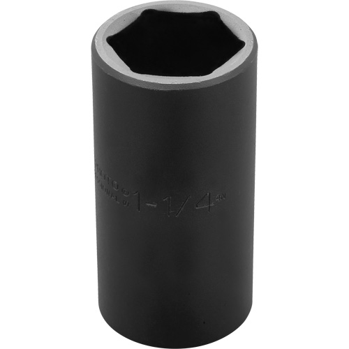 Socket, Impact, 1-1/4", 1/2" Drive, 6 Points, Deep FMT Sales Ltd