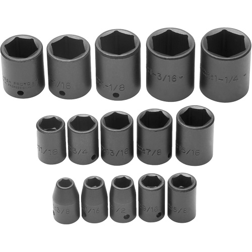 Jeu de douilles, 6 Mcx, Chocs, Prise de 1/2" FMT Sales Ltd