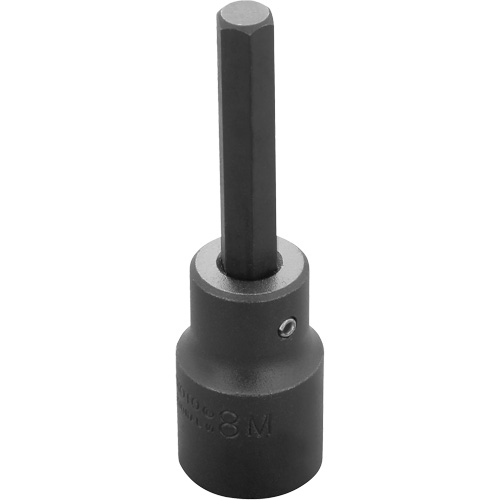 Embout &agrave; ins&eacute;rer, Hexagonale, 8 mm x 3-1/4" lo, Prise 1/2" FMT Sales Ltd