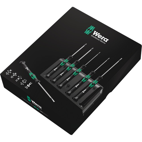 Micro Series Screwdriver Set with Rack, 6 Pcs. FMT Sales Ltd
