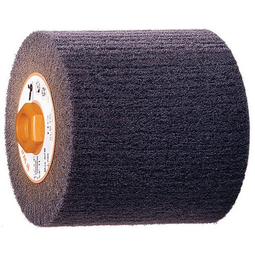 Tambour de conditionnement de surface Blendex, 4-1/2" dia. x 4" la, 5/8"-11 Arbre, Grain HG FMT Sales Ltd