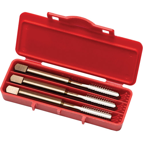 Jeu de tarauds &agrave; main pour usage g&eacute;n&eacute;ral, Acier rapide, Filet 1/2"-13 FMT Sales Ltd