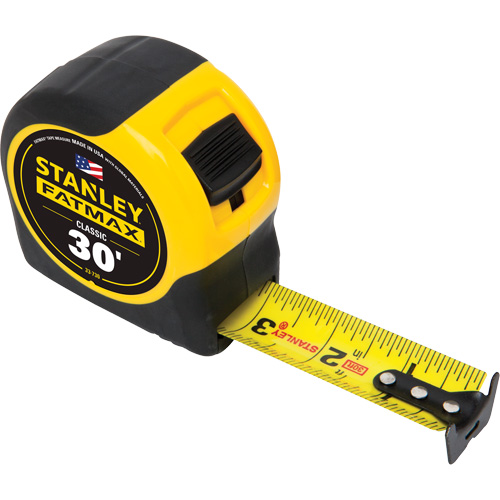 FatMax&reg; Classic Tape Measure, 1-1/4" x 30', Imperial Graduations FMT Sales Ltd