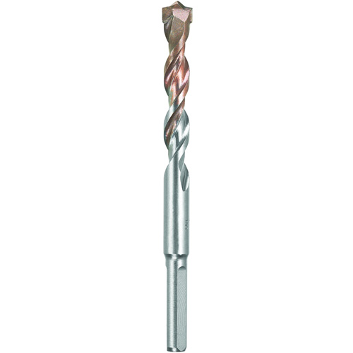 4-Flute Hammer Drill Bit, 1/2", 3-Flat Shank, Carbide FMT Sales Ltd