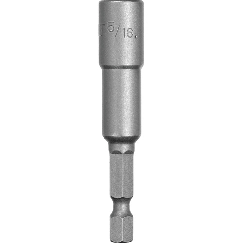 Tourne-&eacute;crou, Embout 5/16", Prise 1/4", 2-9/16" lo, Magn&eacute;tique FMT Sales Ltd