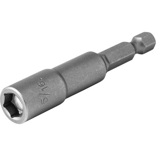 Tourne-&eacute;crou, Embout 5/16", Prise 1/4", 2-9/16" lo, Magn&eacute;tique FMT Sales Ltd