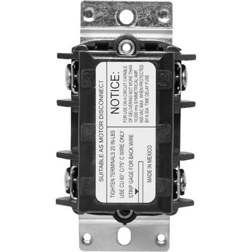 Single Phase Double Pole Disconnect Switch FMT Sales Ltd