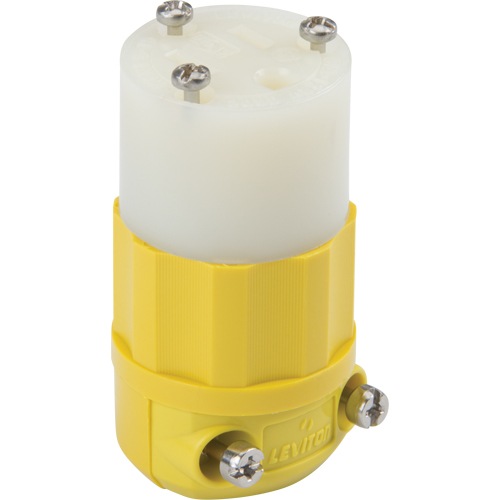 Industrial Straight Blade Connector, 5-15P, Nylon FMT Sales Ltd