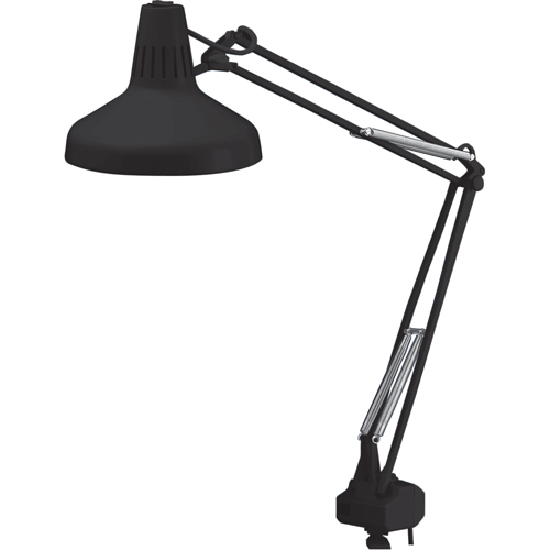 Heavy-duty Combination Task Light, 22/60 W, Fluorescent/Incandescent, 45" Neck, Black FMT Sales Ltd