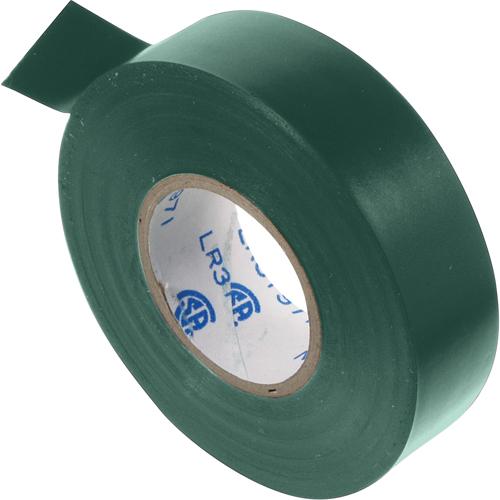 Rubans isolant, 19 mm (3/4") x 20,1 m (66'), Vert, 7 mils FMT Sales Ltd