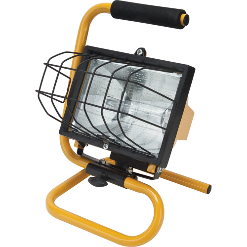 Projecteur portatif, Halog&egrave;ne, 500 W, 8000 lumens, Boîtier en Acier FMT Sales Ltd