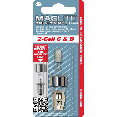 Replacement Bulb for 2-Cell C & D Flashlights FMT Sales Ltd