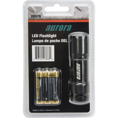 Mini lampe de poche AFL200, DEL, 25 lumens, Piles AAA FMT Sales Ltd