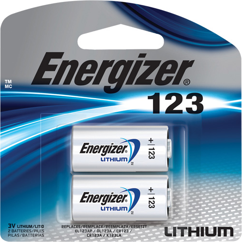 Lithium Batteries, 123, 3 V FMT Sales Ltd