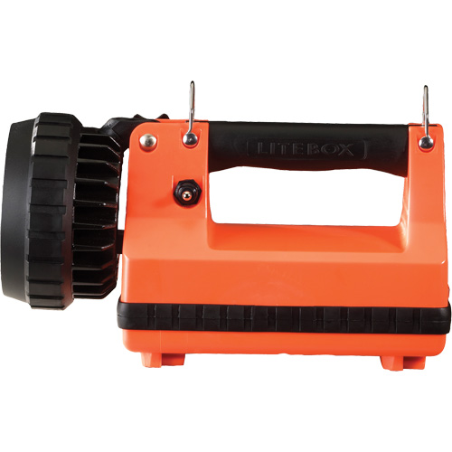 Lanterne avec syst&egrave;me standard E-Flood FireBox, DEL, 615 lumens, 8 hres de fonctionnement, piles Rechargeable, Compris FMT Sales Ltd