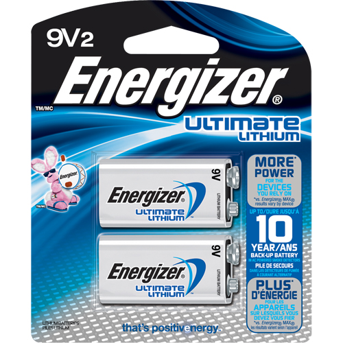 Lithium Batteries, 9 V FMT Sales Ltd