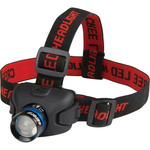 Lampe frontale Cree, DEL, 120 lumens, 6 hres de fonctionnement, piles AAA FMT Sales Ltd